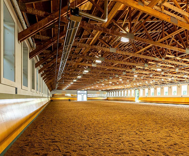 Moon Owl Farm, indoor arena